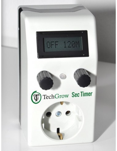 TechGrow Seconde timer interne licht sensor