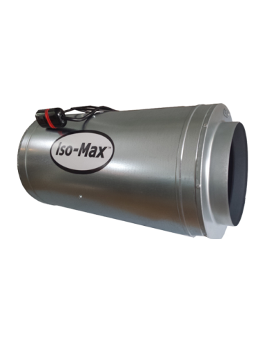 Iso Max Buisventilator 870m3 flens 200mm  3 standen