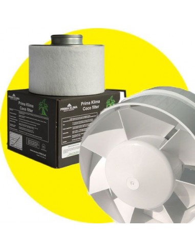 Winflex Mini fan (185m3) + Prima Klima Eco filter