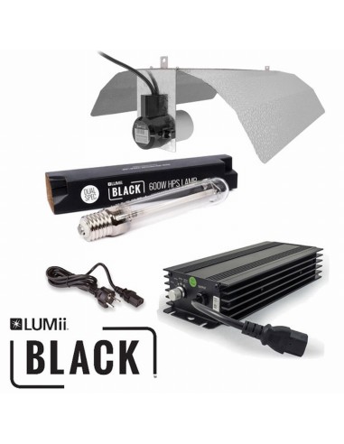 Digital DIY 600W Lumii Black Deb 600 Flex + Lumii Black + Maxii Reflector