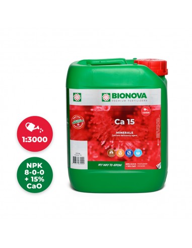 Bio Nova Ca 15% (Calcium) 5ltr.