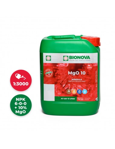 Bio Nova  MgO 8%   (Magnesium Oxide) 5ltr.