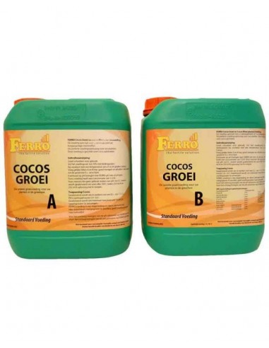 Ferro Standard Cocos Grow Food A & B, 5ltr